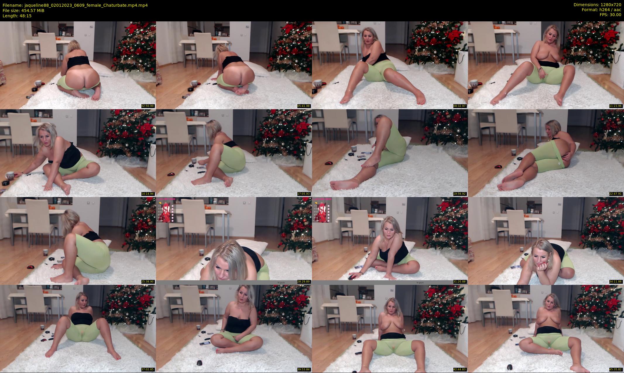 jaqueline88 — 49 minute Chaturbate female cam show recording, 720p, Jan 2, 2023