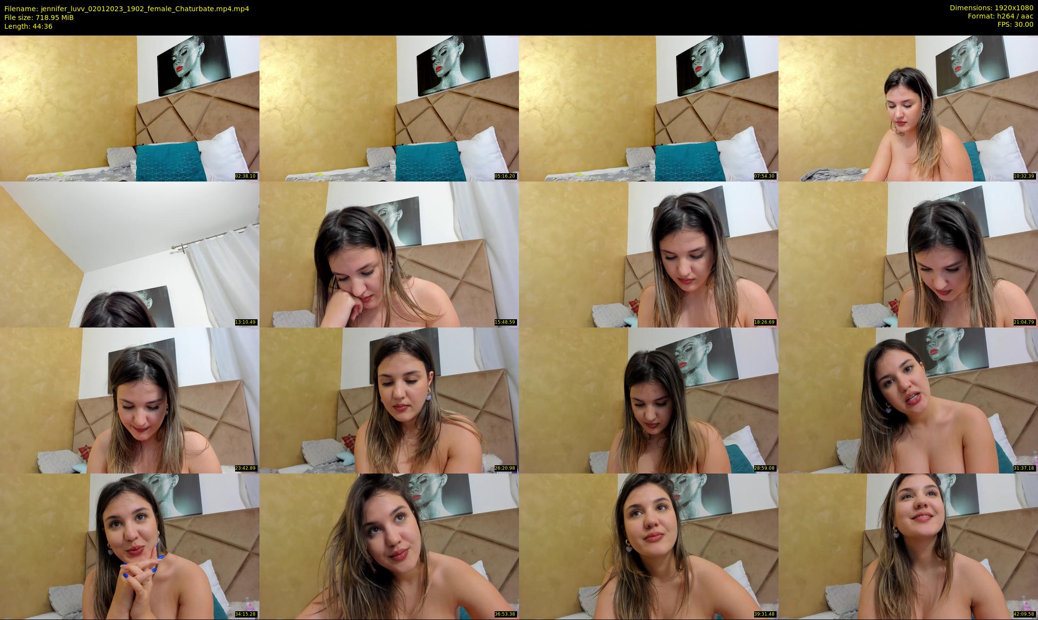 jennifer_luvv — 45 minute Chaturbate female cam show recording, 1080p, Jan 2, 2023