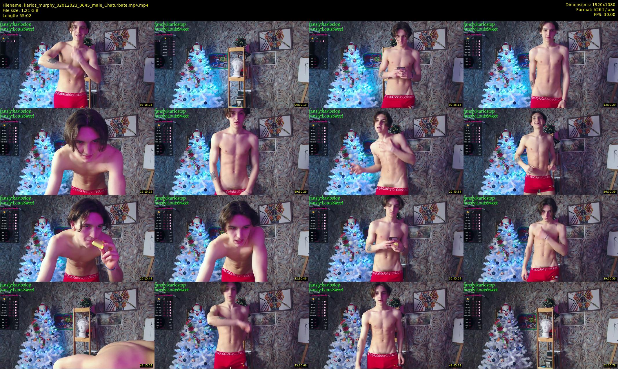 karlos_murphy — 56 minute Chaturbate male cam show recording, 1080p, Jan 2, 2023