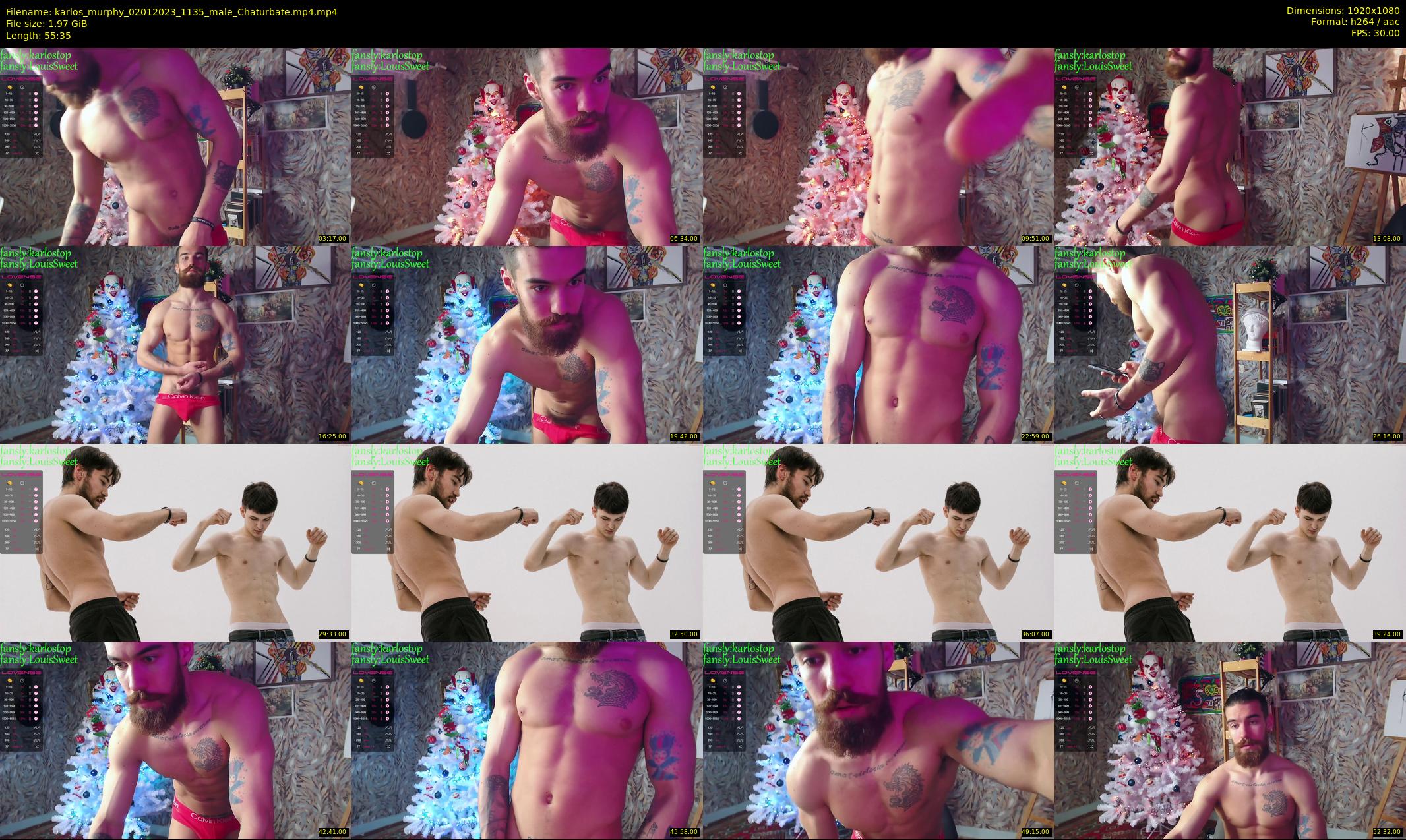karlos_murphy — 56 minute Chaturbate male cam show recording, 1080p, Jan 2, 2023