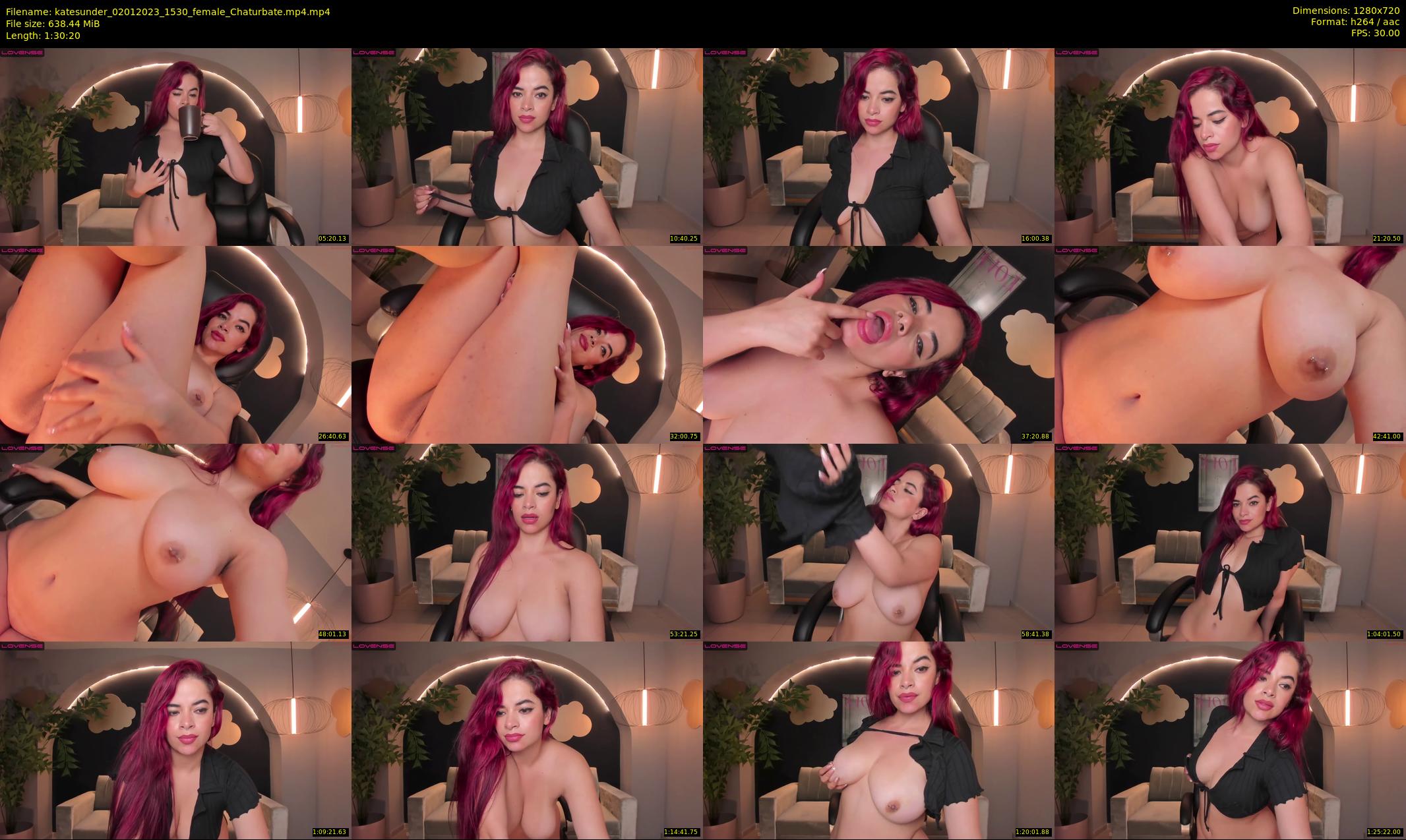 katesunder — 91 minute Chaturbate female cam show recording, 720p, Jan 2, 2023
