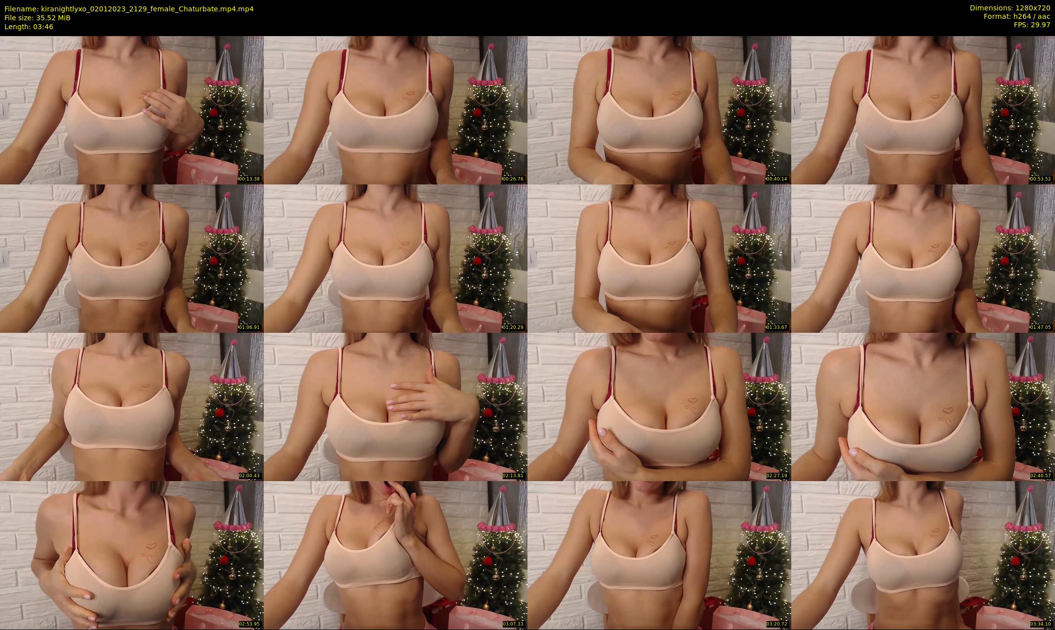 kiranightlyxo — 4 minute Chaturbate female cam show recording, 720p, Jan 2, 2023