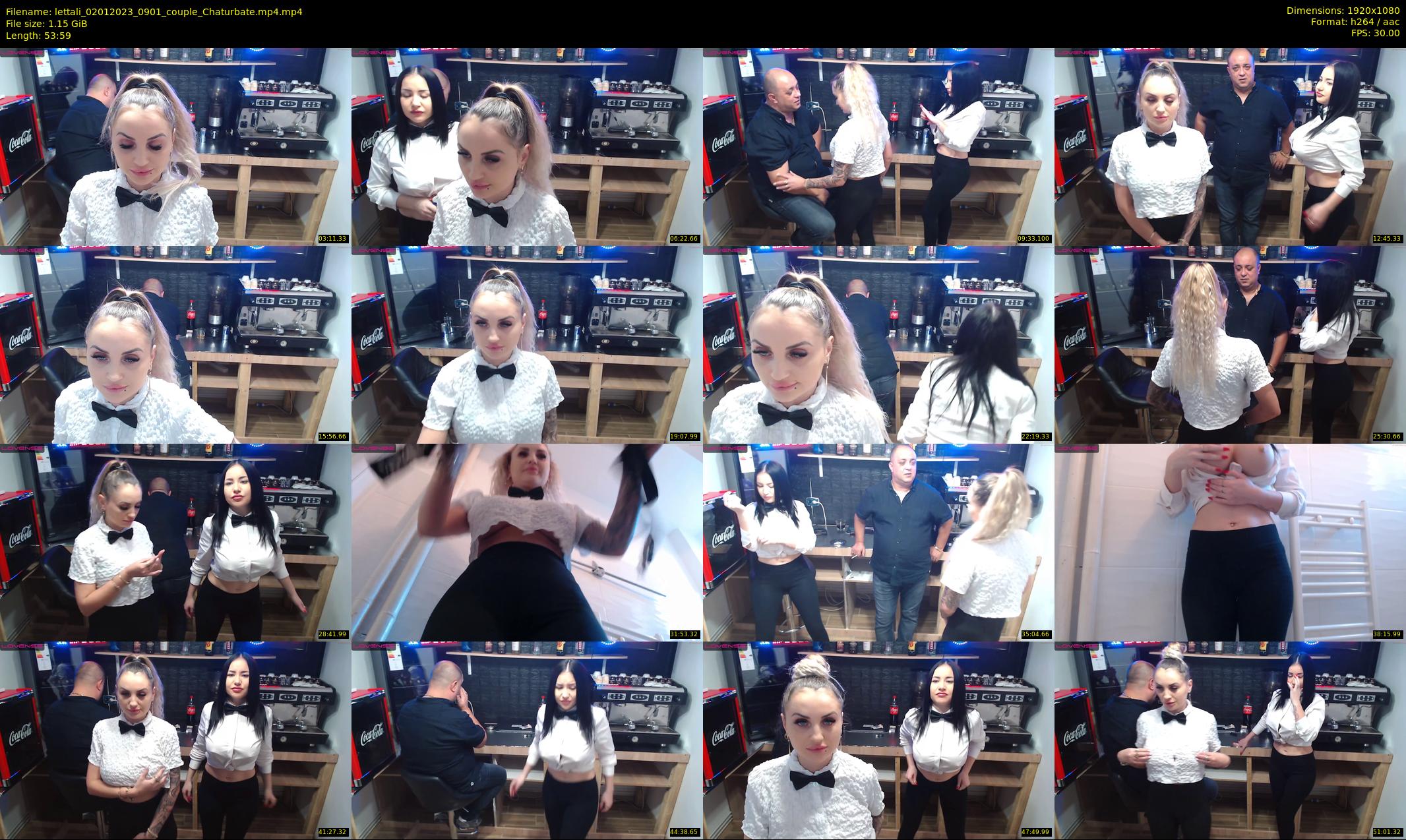 lettali — 54 minute Chaturbate female cam show recording, 1080p, Jan 2, 2023