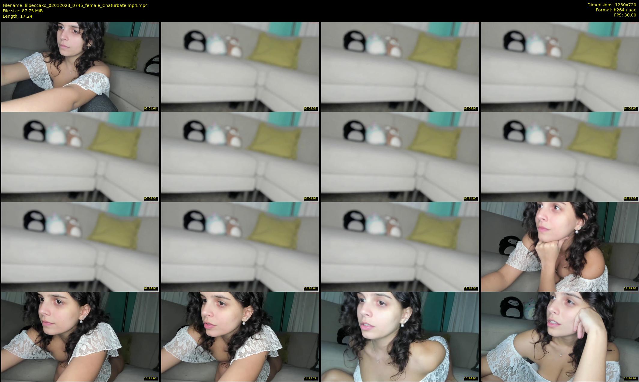 lilbeccaxo — 18 minute Chaturbate female cam show recording, 720p, Jan 2, 2023