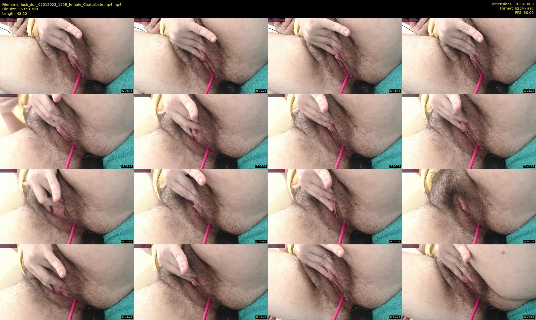 lush_doll — 44 minute Chaturbate female cam show recording, 1080p, Jan 2, 2023