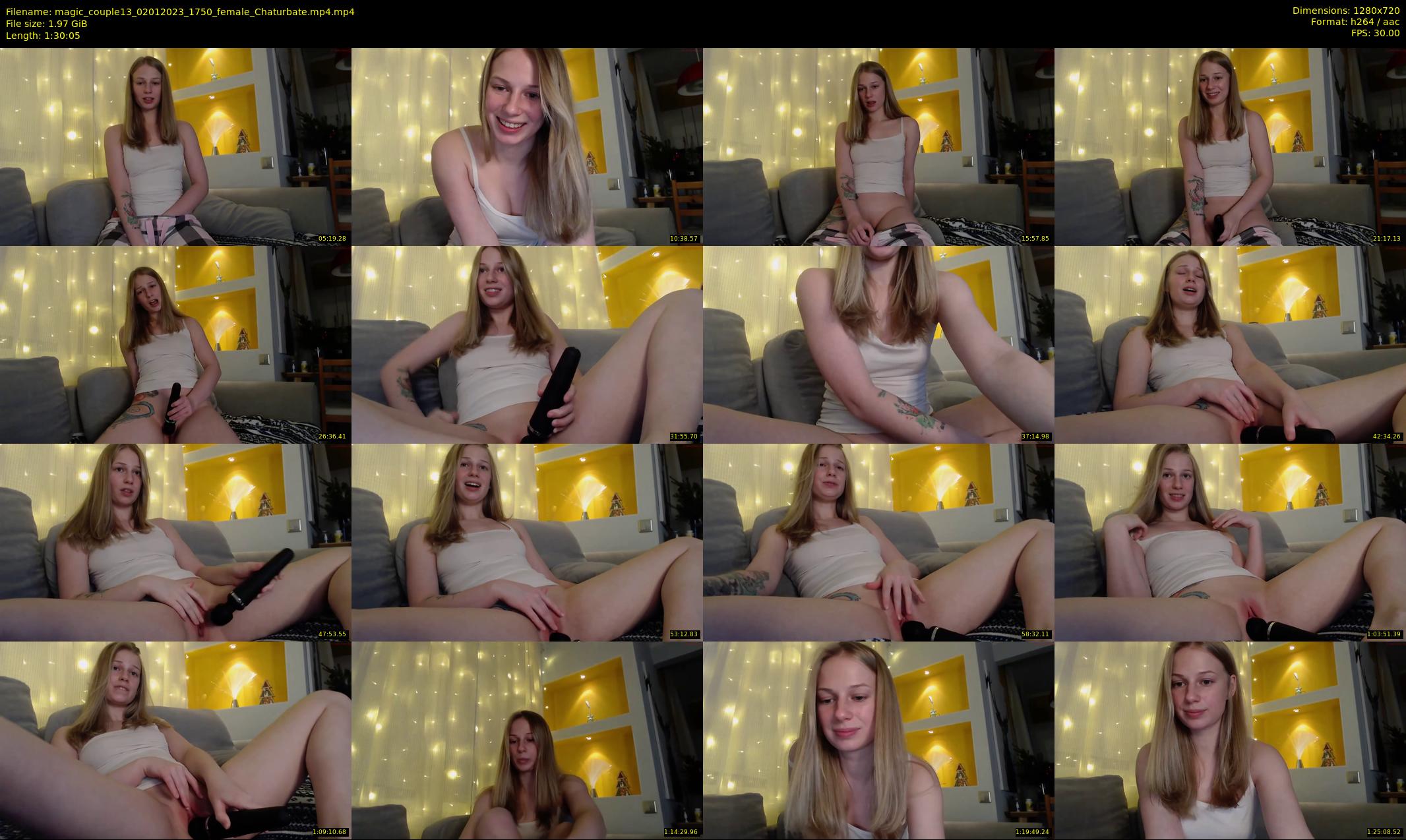 magic_couple13 — 91 minute Chaturbate couple cam show recording, 720p, Jan 2, 2023