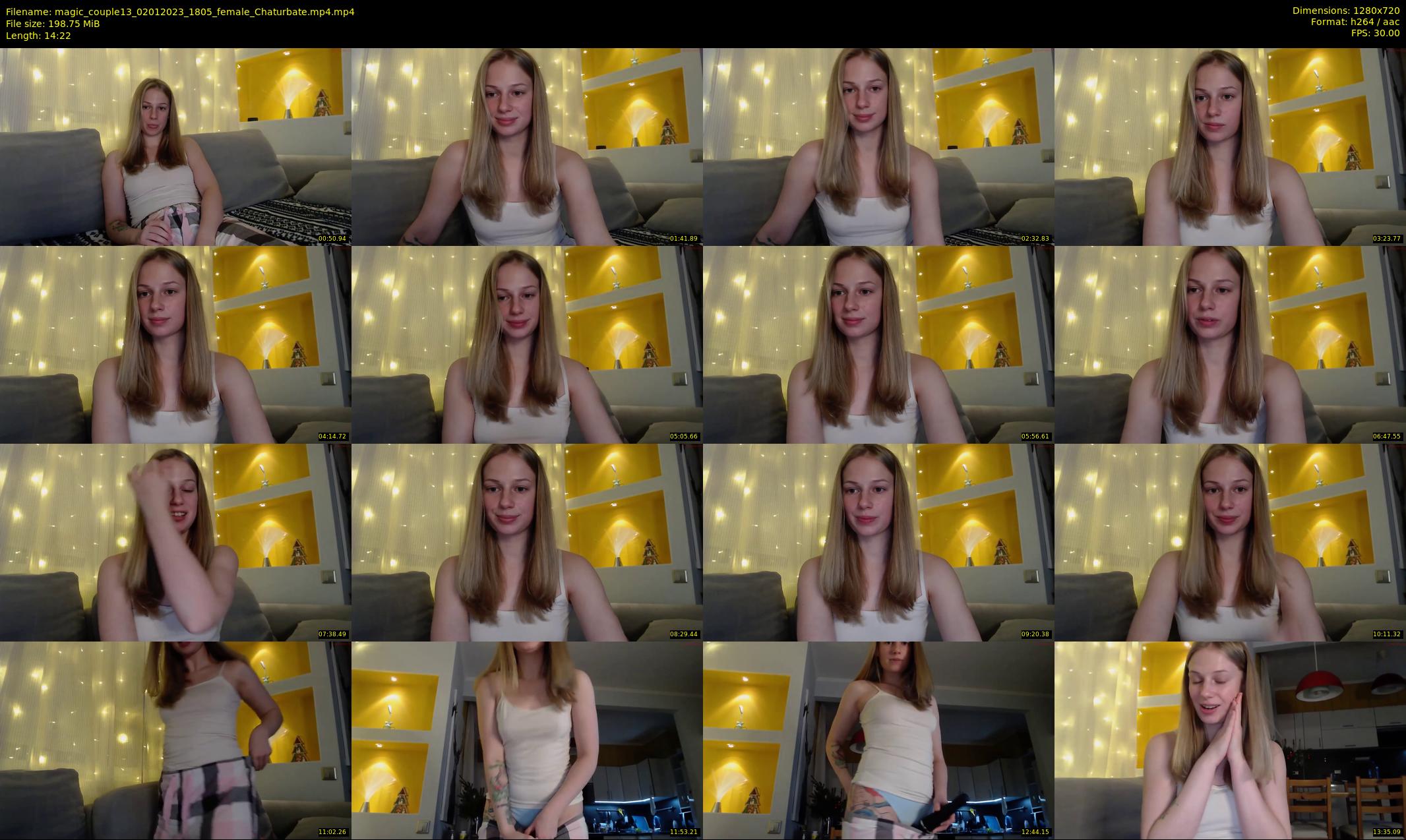 magic_couple13 — 15 minute Chaturbate couple cam show recording, 720p, Jan 2, 2023