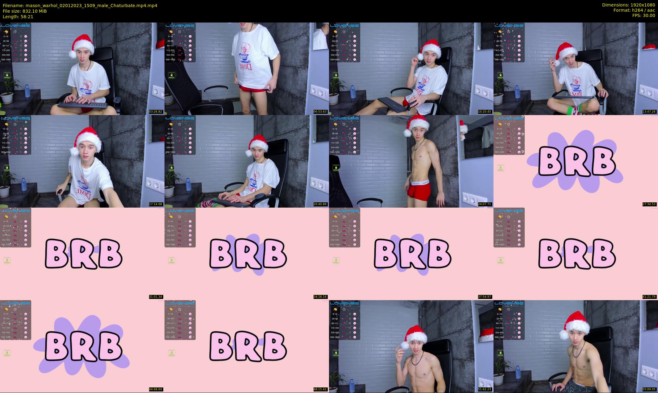 mason_warhol — 59 minute Chaturbate male cam show recording, 1080p, Jan 2, 2023
