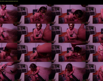 masqueradeporn — 5 minute Chaturbate couple cam show recording, 1080p, Jan 2, 2023