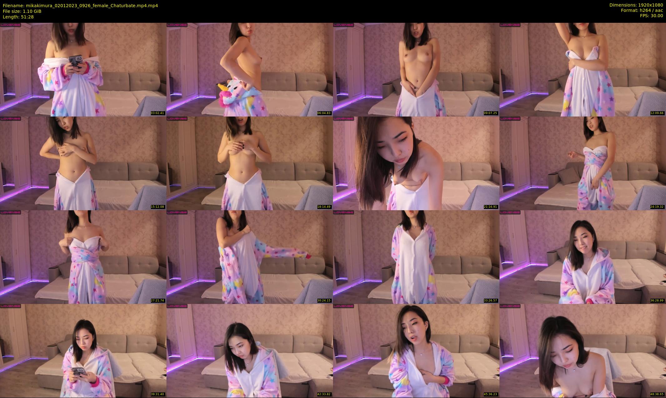 mikakimura — 52 minute Chaturbate female cam show recording, 1080p, Jan 2, 2023