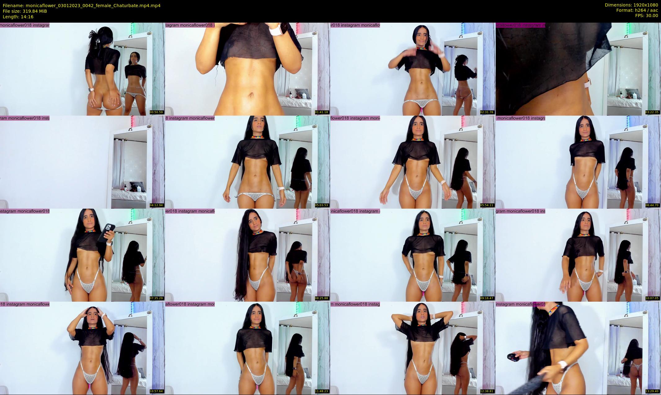 monicaflower — 15 minute Chaturbate female cam show recording, 1080p, Jan 3, 2023