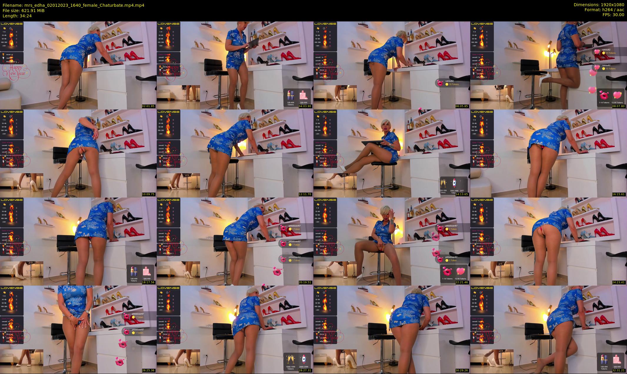 mrs_edha — 35 minute Chaturbate female cam show recording, 1080p, Jan 2, 2023
