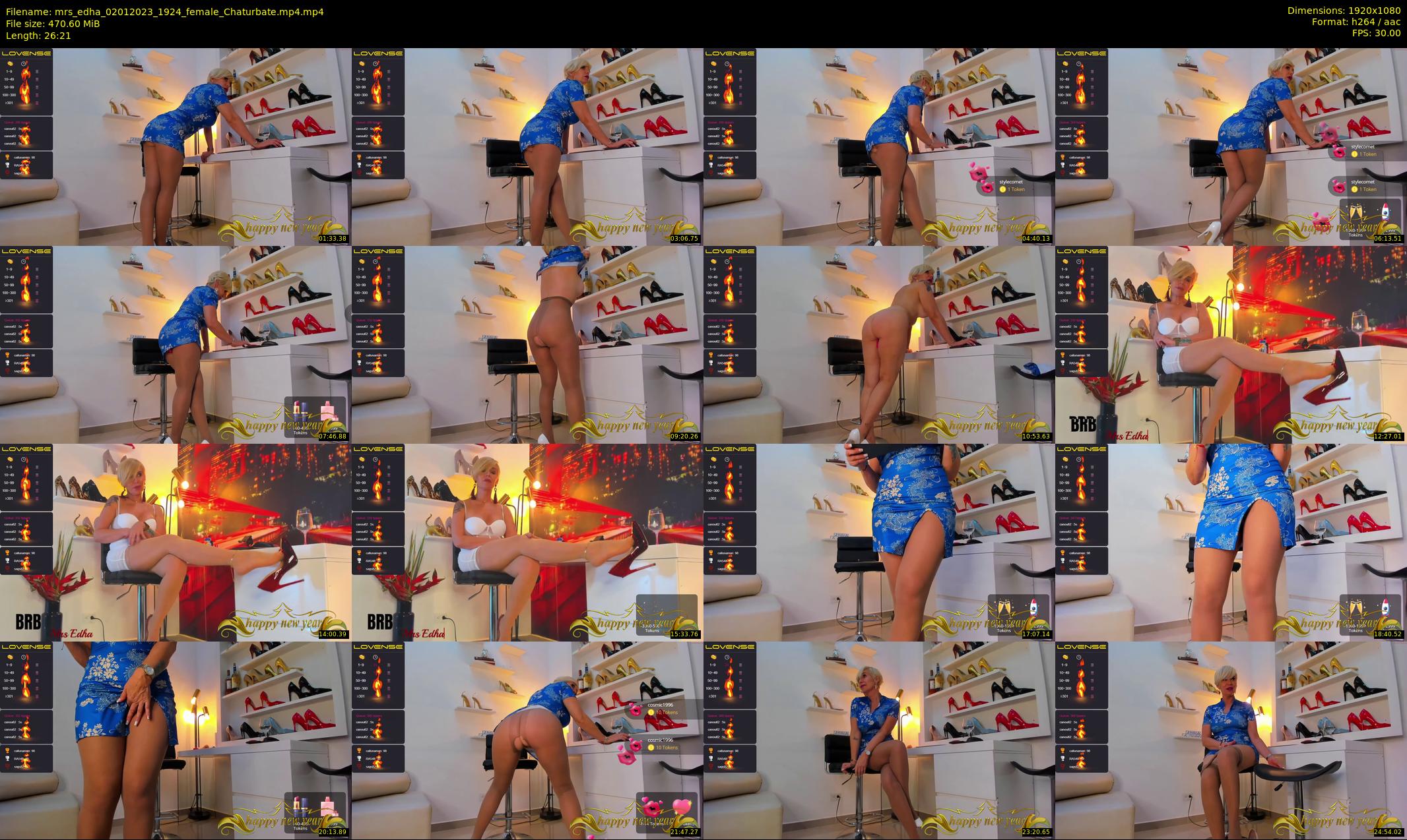 mrs_edha — 27 minute Chaturbate female cam show recording, 1080p, Jan 2, 2023