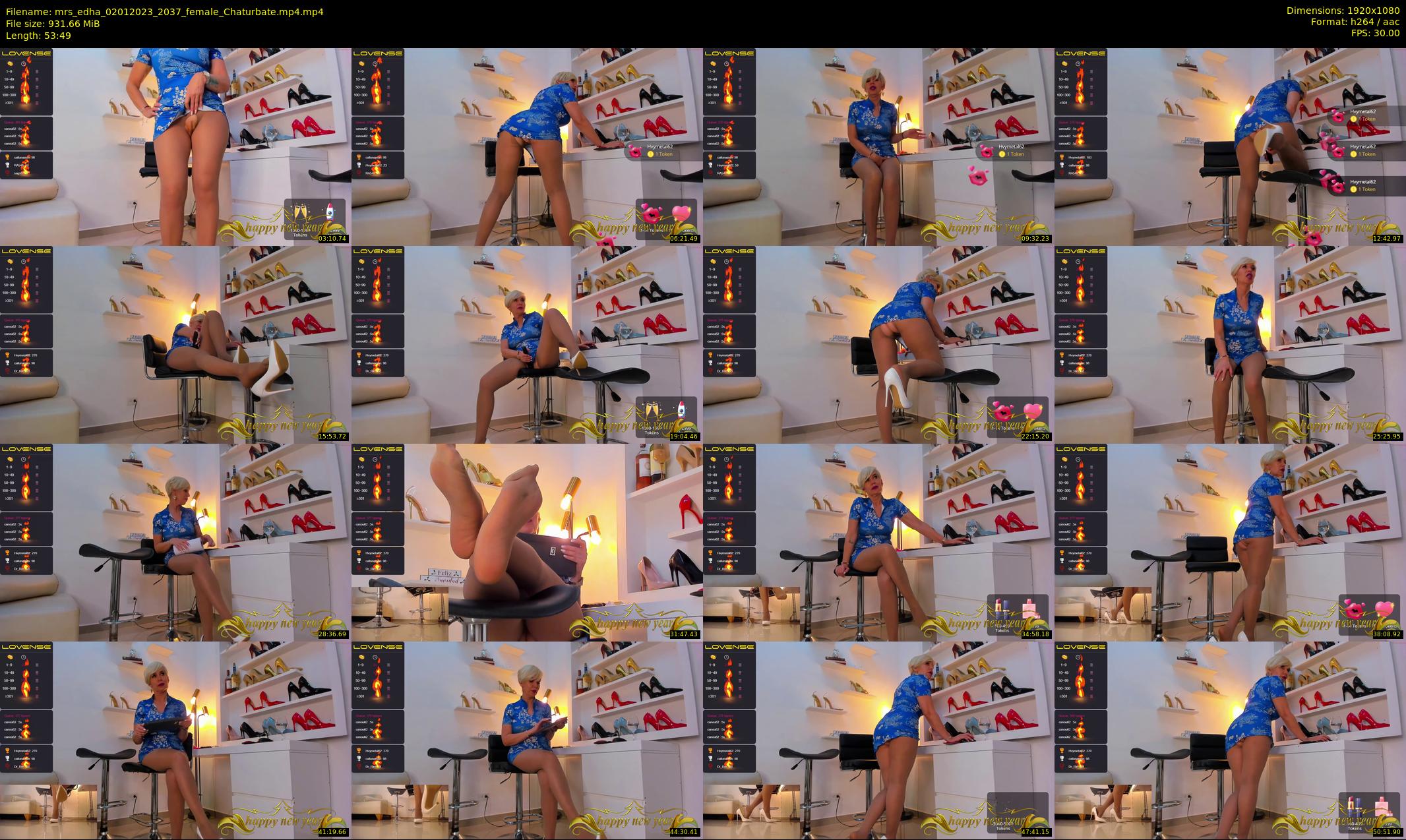 mrs_edha — 54 minute Chaturbate female cam show recording, 1080p, Jan 2, 2023