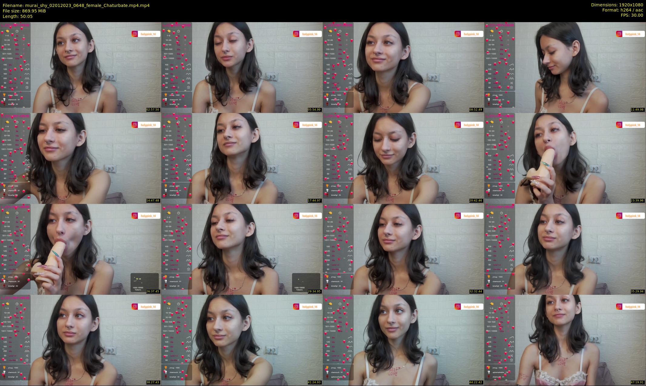 murai_shy — 51 minute Chaturbate female cam show recording, 1080p, Jan 2, 2023