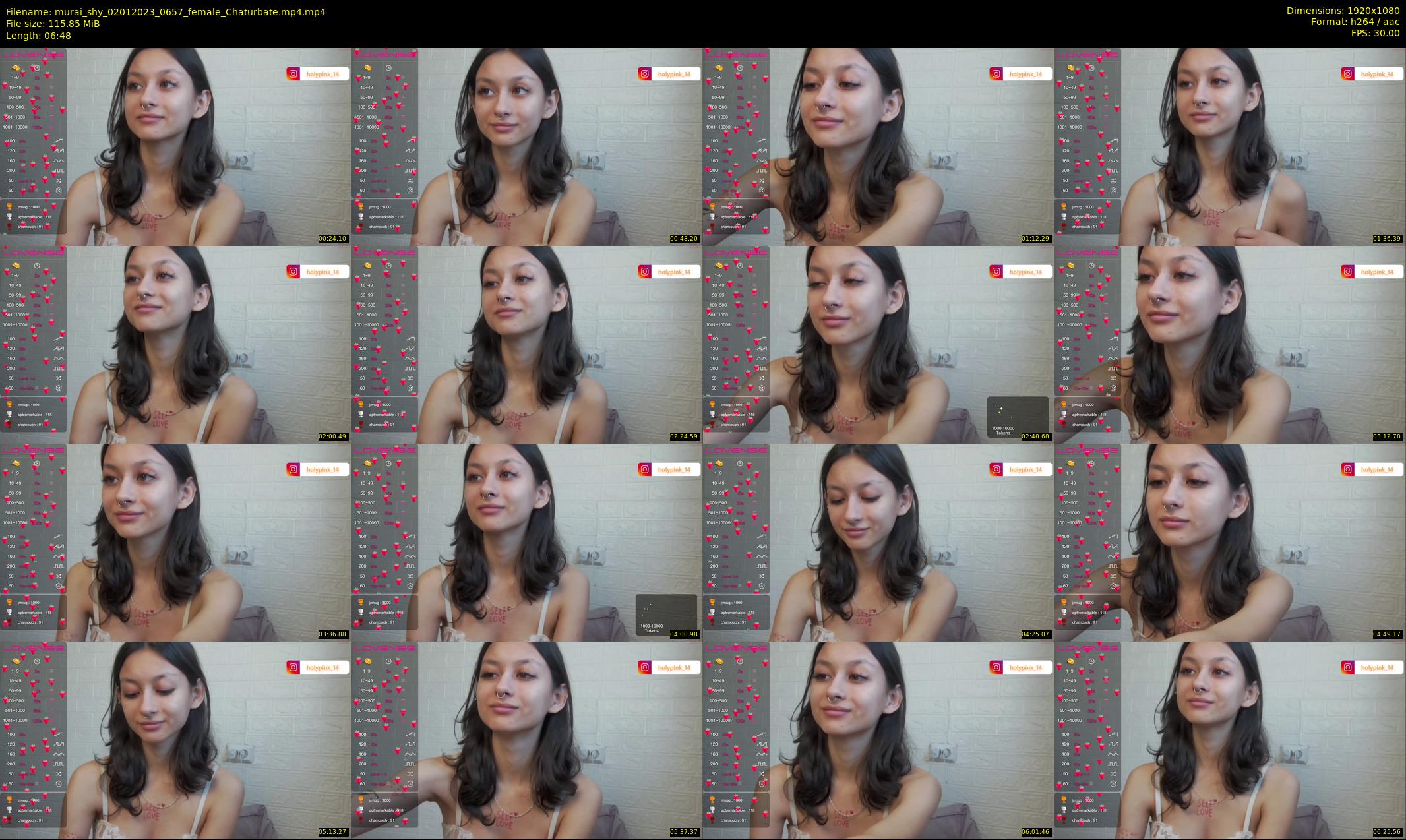 murai_shy — 7 minute Chaturbate female cam show recording, 1080p, Jan 2, 2023