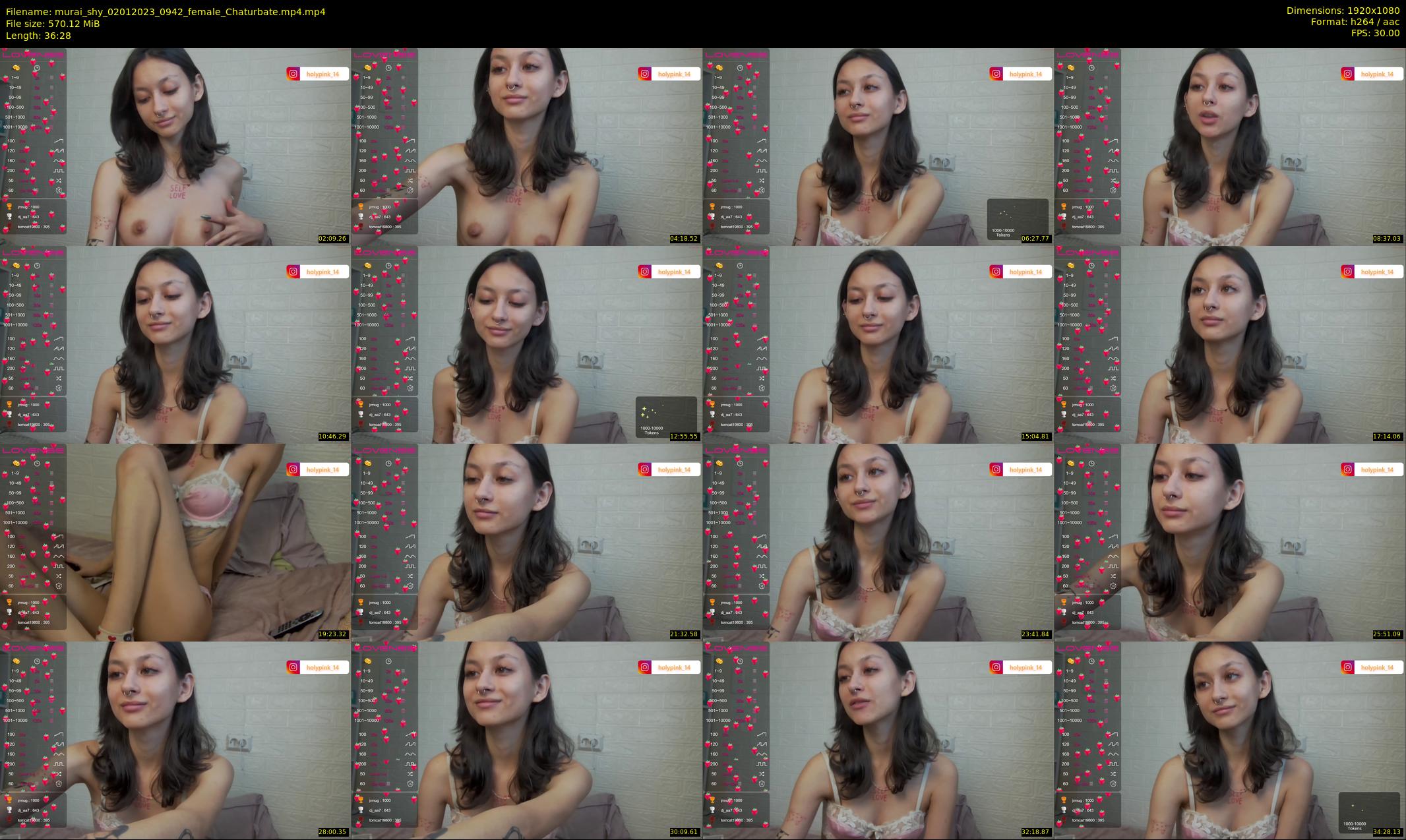 murai_shy — 37 minute Chaturbate female cam show recording, 1080p, Jan 2, 2023