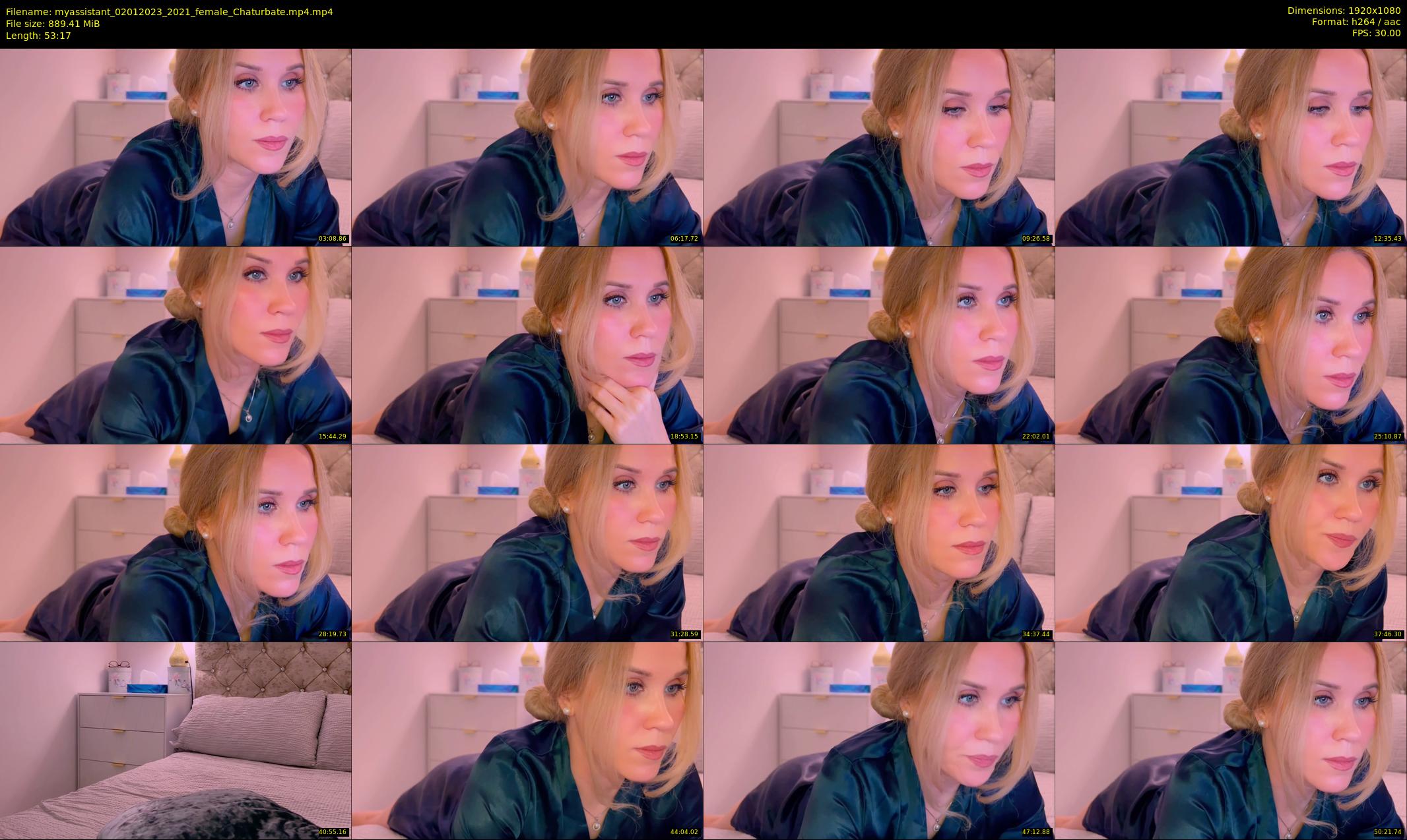 myassistant — 54 minute Chaturbate female cam show recording, 1080p, Jan 2, 2023