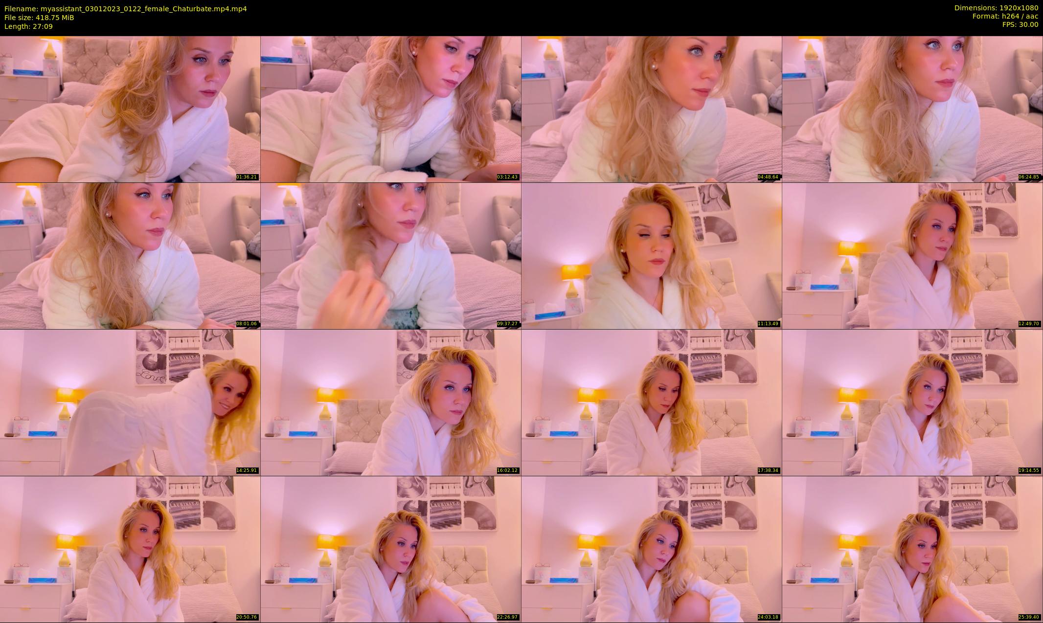 myassistant — 28 minute Chaturbate female cam show recording, 1080p, Jan 3, 2023