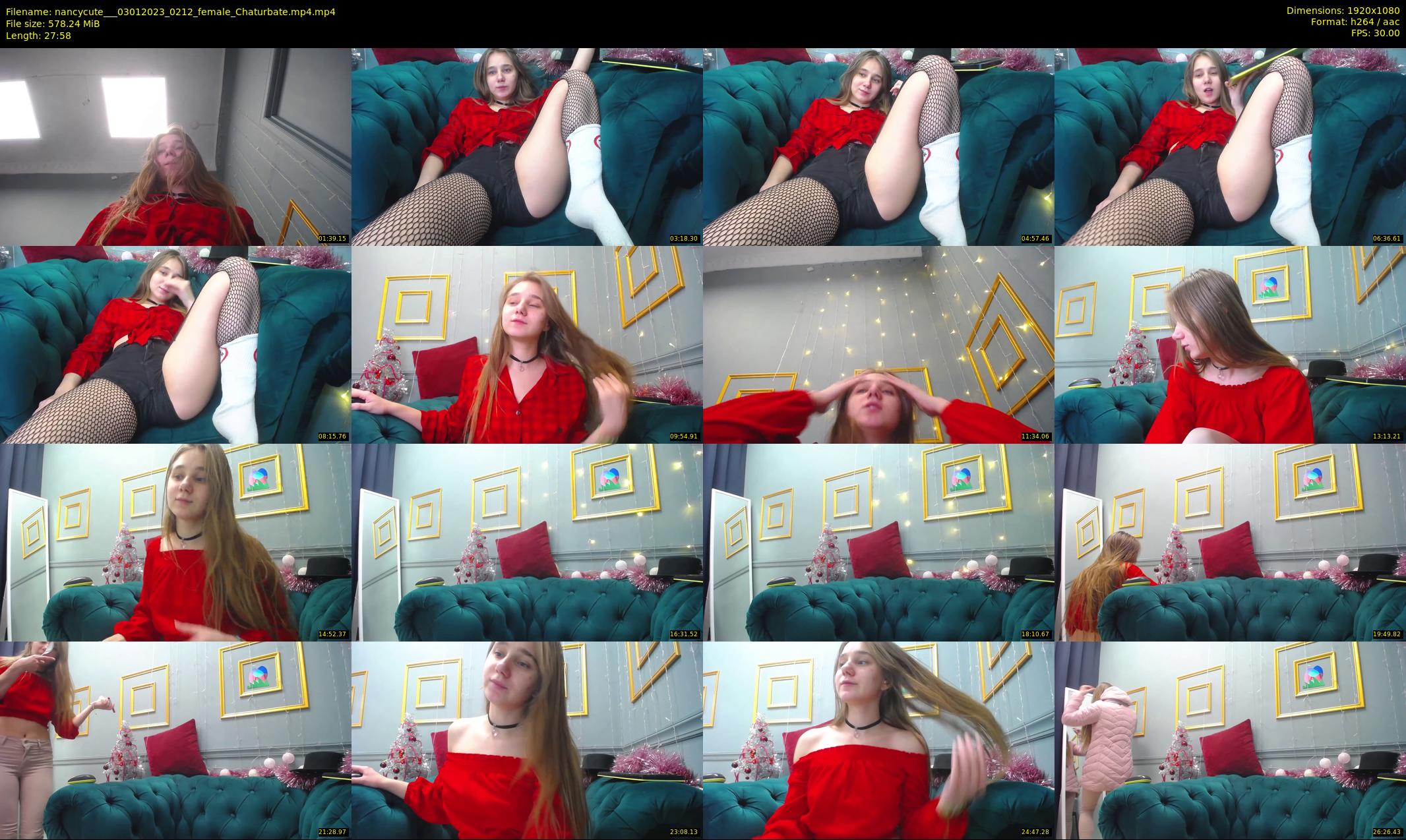 nancycute__ — 28 minute Chaturbate female cam show recording, 1080p, Jan 3, 2023