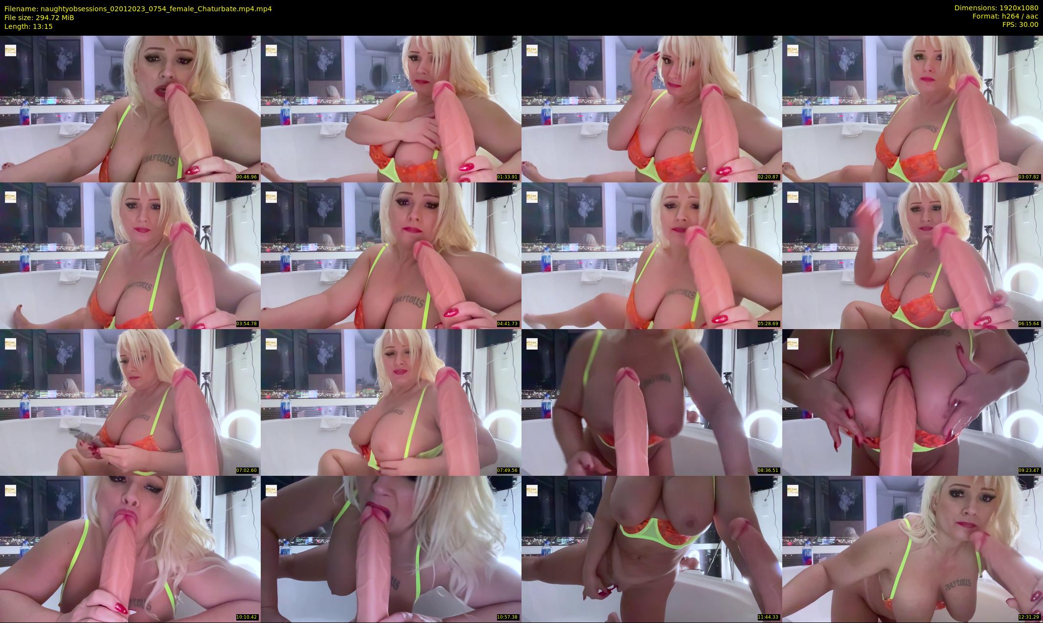 naughtyobsessions — 14 minute Chaturbate female cam show recording, 1080p, Jan 2, 2023