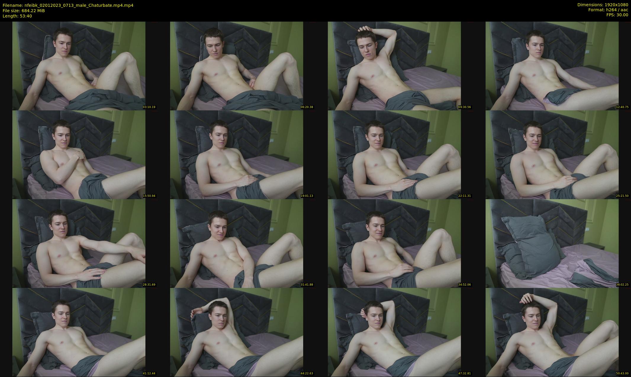 nfeibk — 54 minute Chaturbate male cam show recording, 1080p, Jan 2, 2023