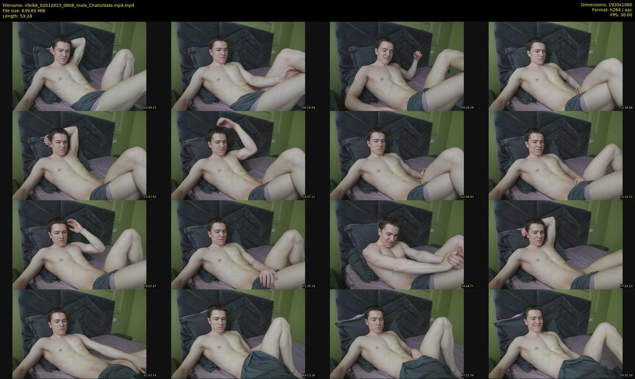 nfeibk — 54 minute Chaturbate male cam show recording, 1080p, Jan 2, 2023