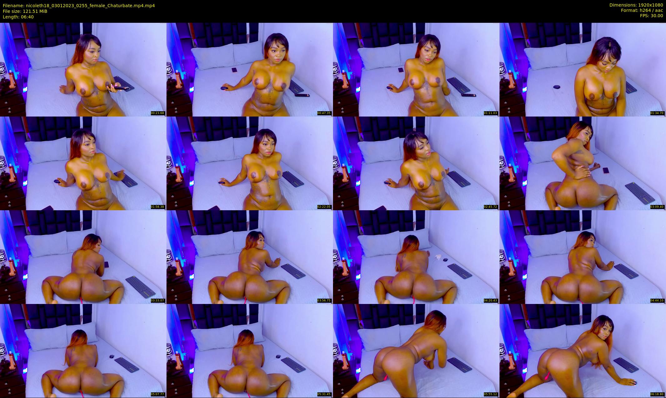 nicoleth18 — 7 minute Chaturbate female cam show recording, 1080p, Jan 3, 2023