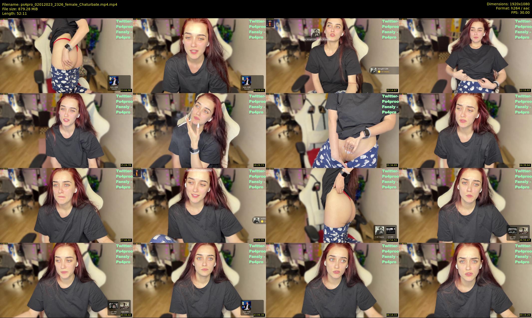 ps4pro — 53 minute Chaturbate female cam show recording, 1080p, Jan 2, 2023