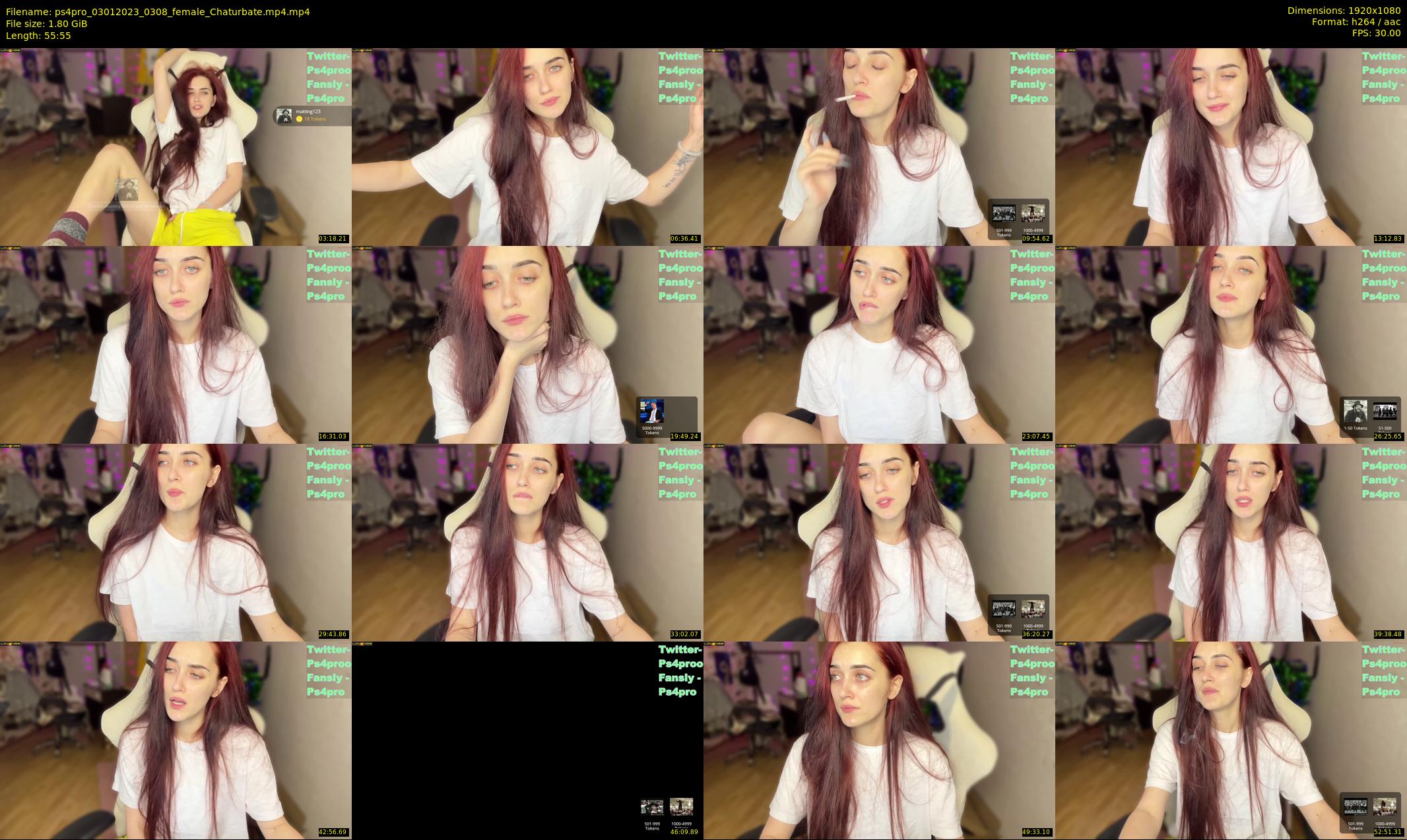 ps4pro — 56 minute Chaturbate female cam show recording, 1080p, Jan 3, 2023