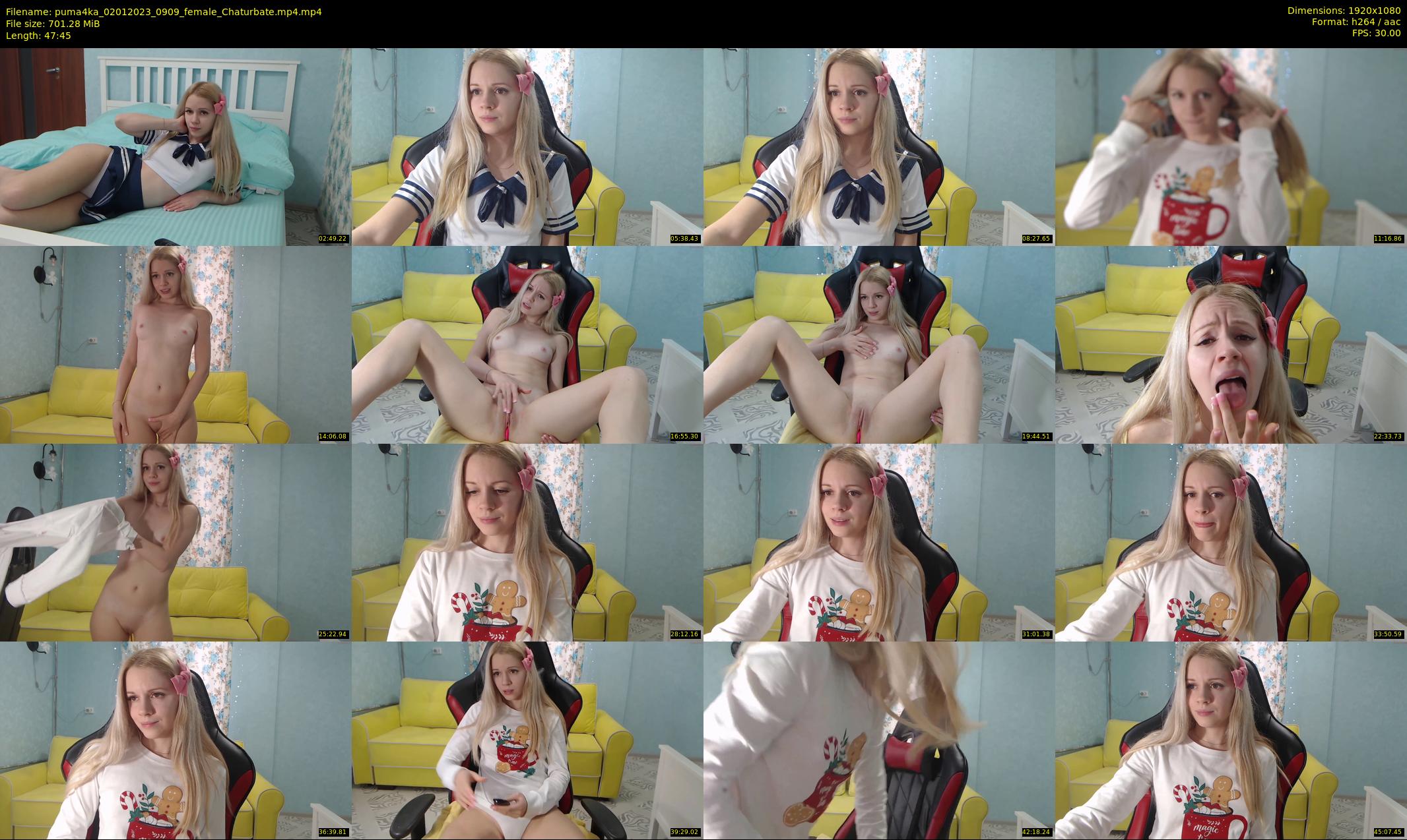 puma4ka — 48 minute Chaturbate female cam show recording, 1080p, Jan 2, 2023
