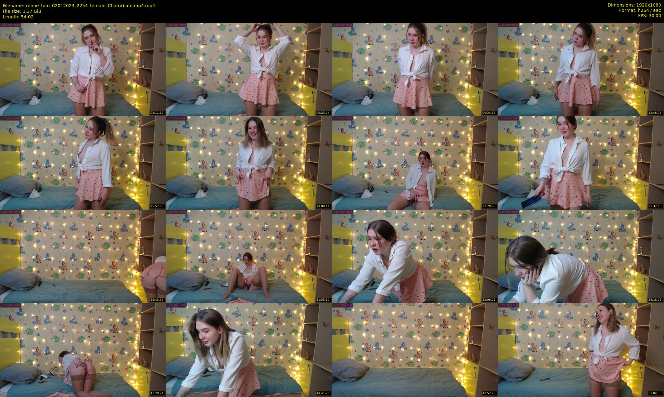 renae_tom — 55 minute Chaturbate couple cam show recording, 1080p, Jan 2, 2023