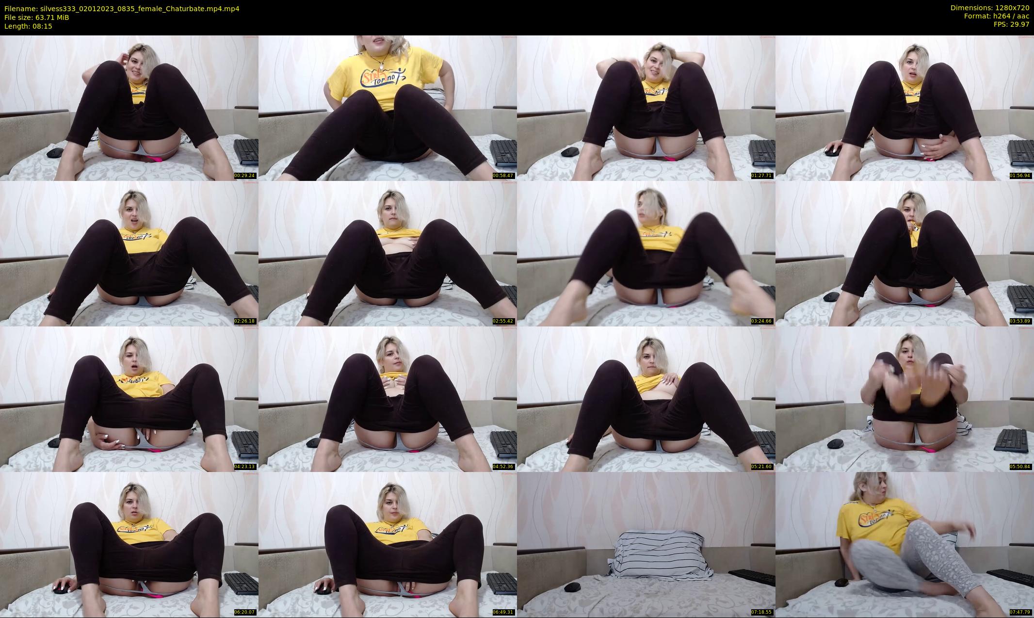 silvess333 — 9 minute Chaturbate female cam show recording, 720p, Jan 2, 2023