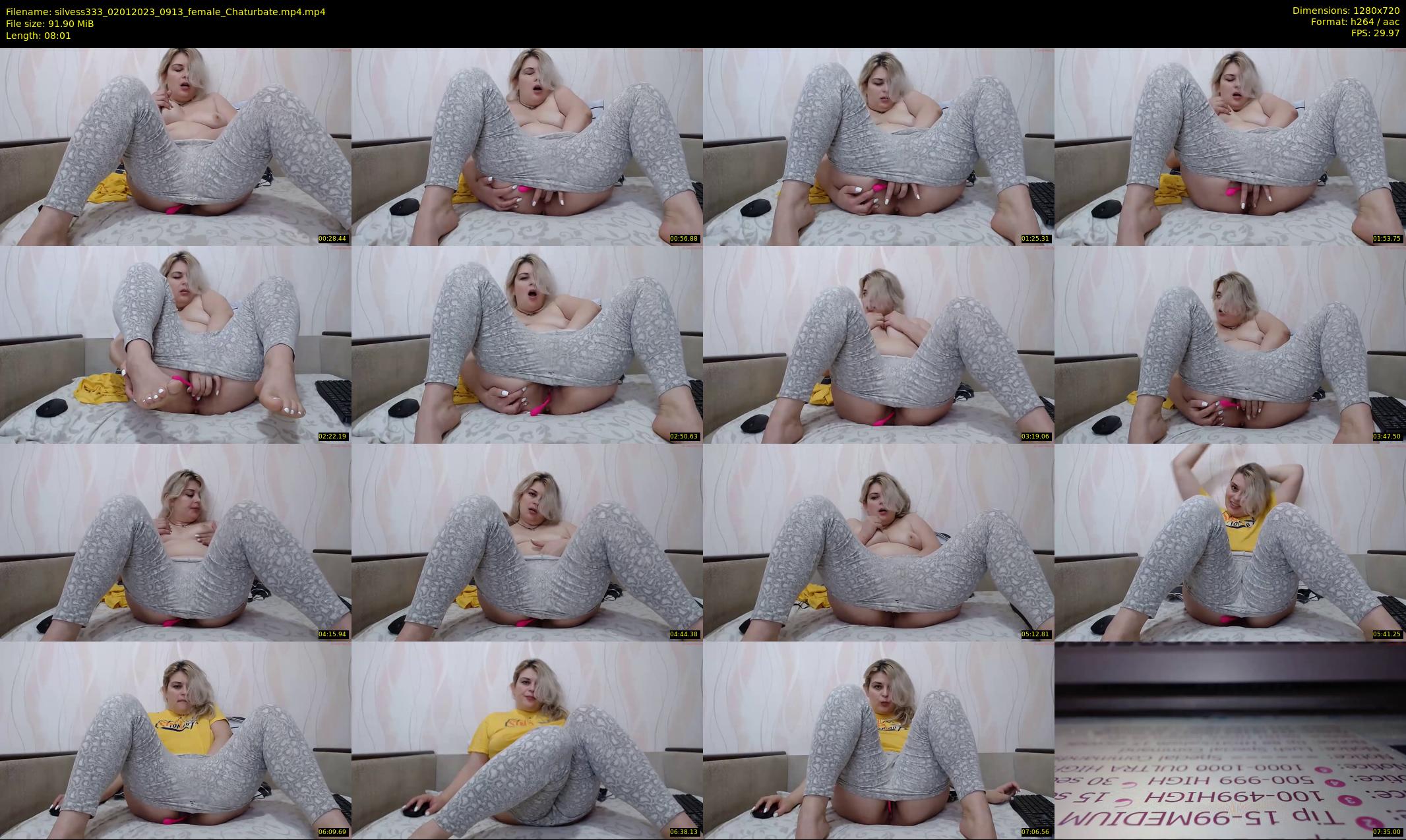 silvess333 — 9 minute Chaturbate female cam show recording, 720p, Jan 2, 2023