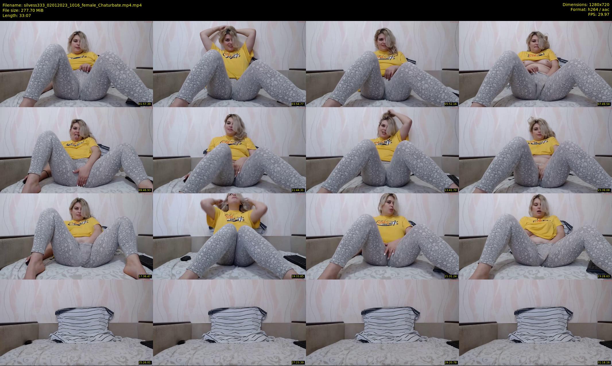 silvess333 — 34 minute Chaturbate female cam show recording, 720p, Jan 2, 2023