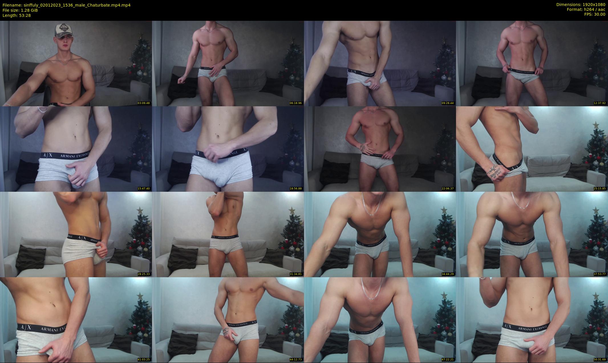 sinffuly — 54 minute Chaturbate male cam show recording, 1080p, Jan 2, 2023