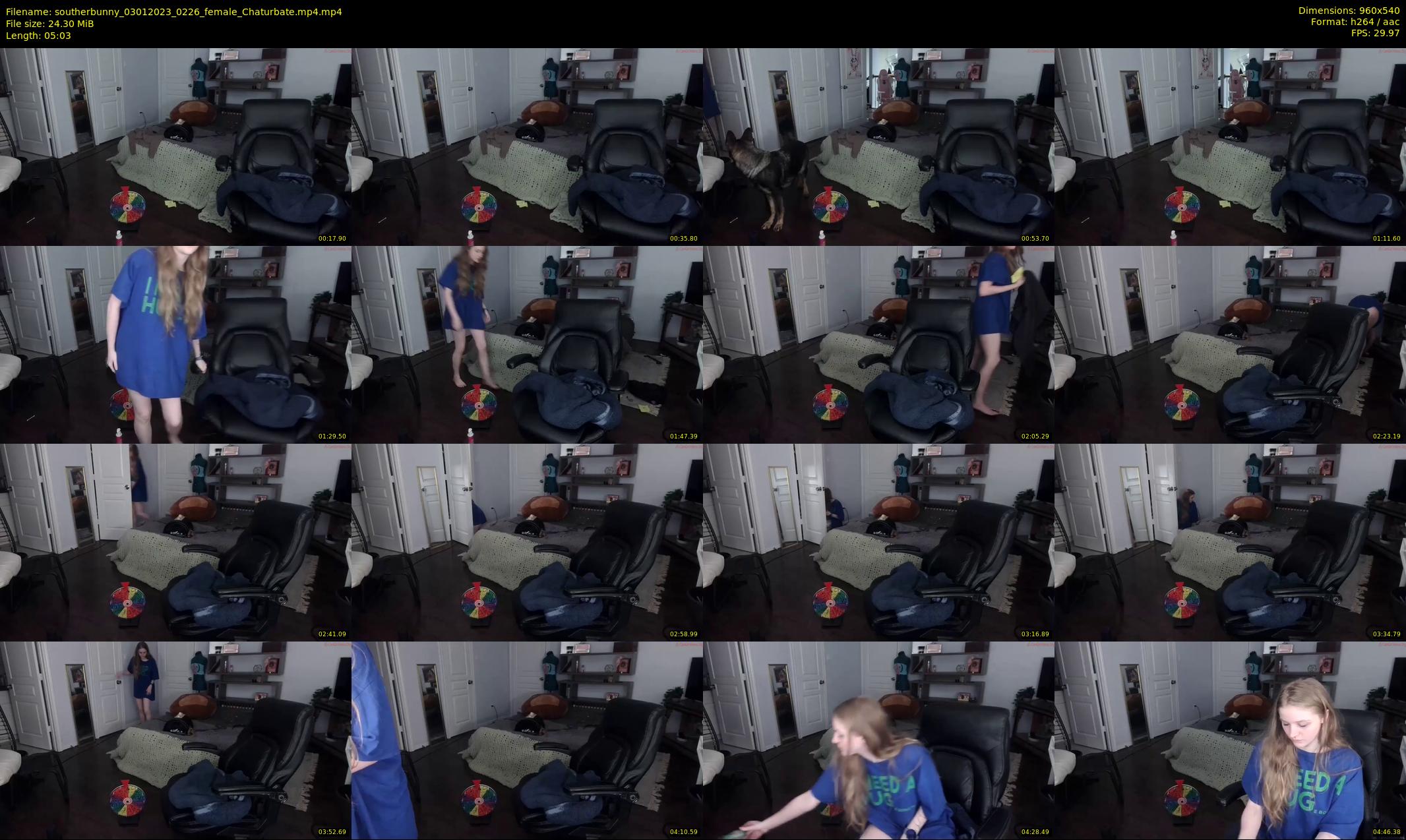 southerbunny — 6 minute Chaturbate female cam show recording, 480p, Jan 3, 2023
