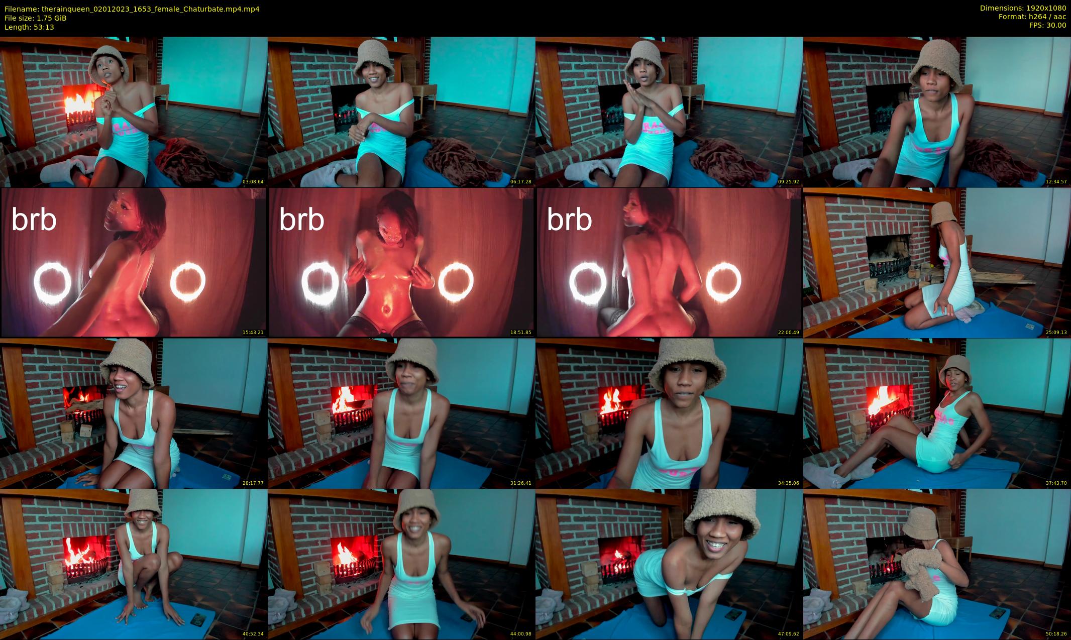 therainqueen — 54 minute Chaturbate female cam show recording, 1080p, Jan 2, 2023
