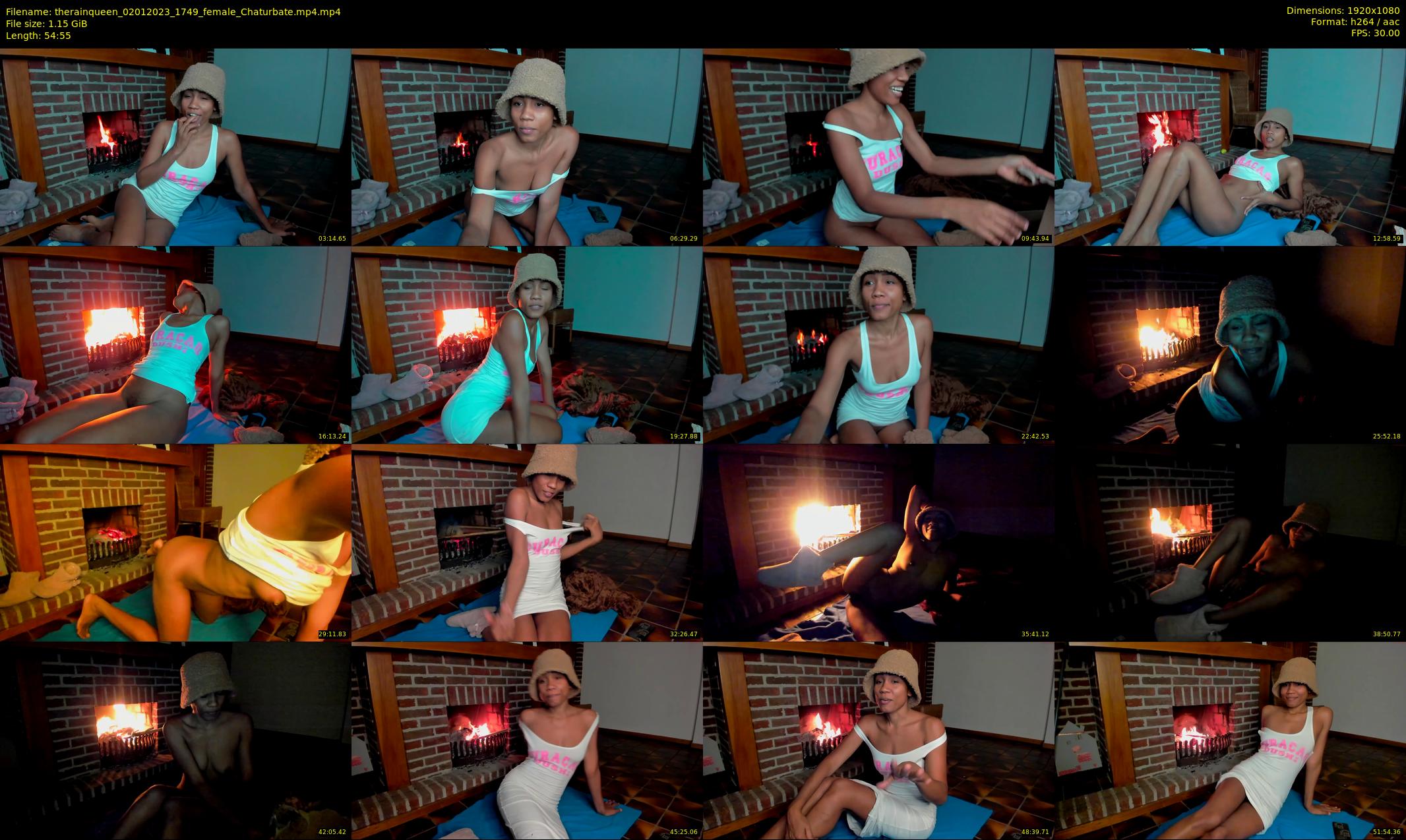 therainqueen — 55 minute Chaturbate female cam show recording, 1080p, Jan 2, 2023