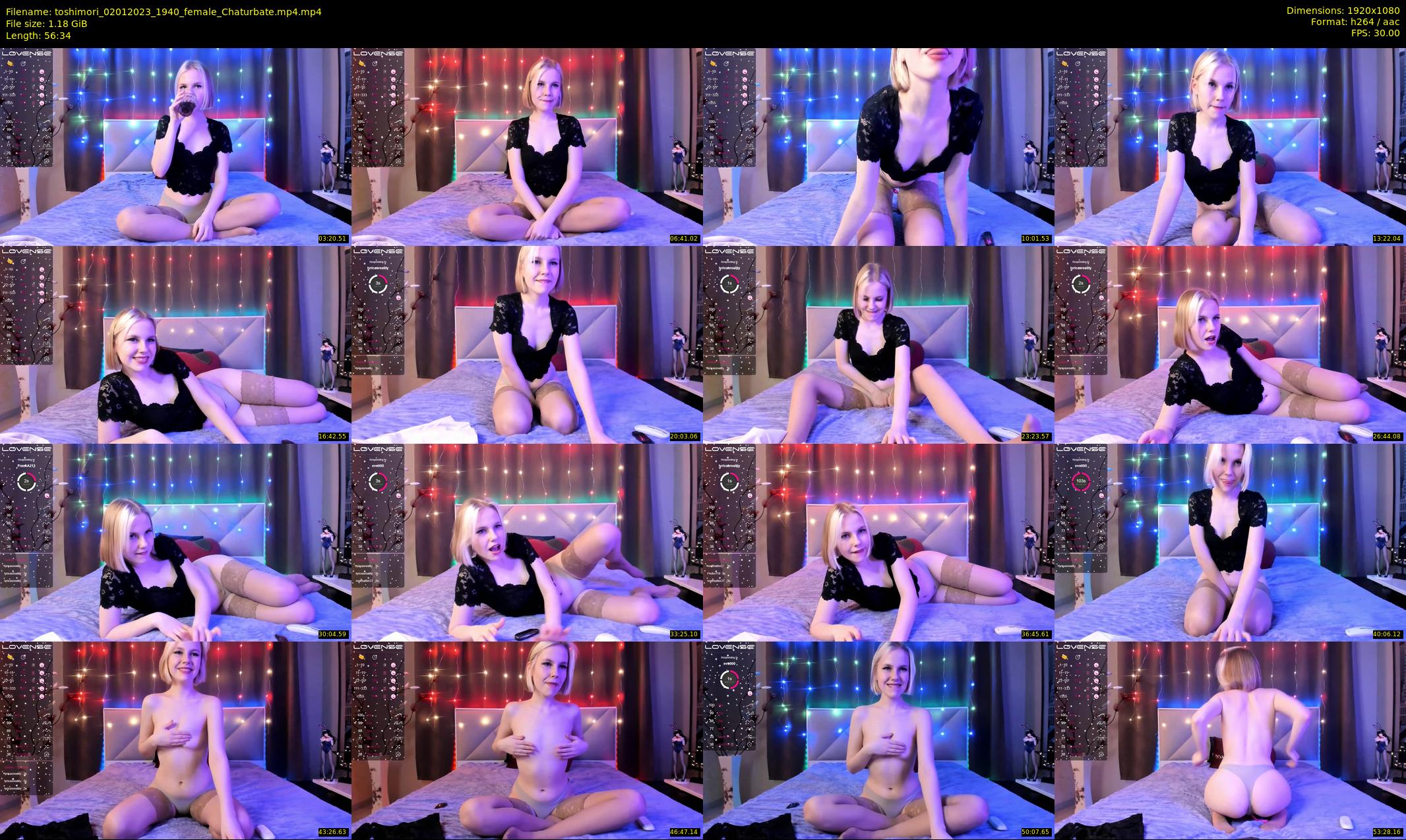 toshimori — 57 minute Chaturbate female cam show recording, 1080p, Jan 2, 2023