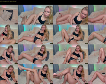 urblonde001 — 55 minute Chaturbate female cam show recording, 1080p, Jan 3, 2023