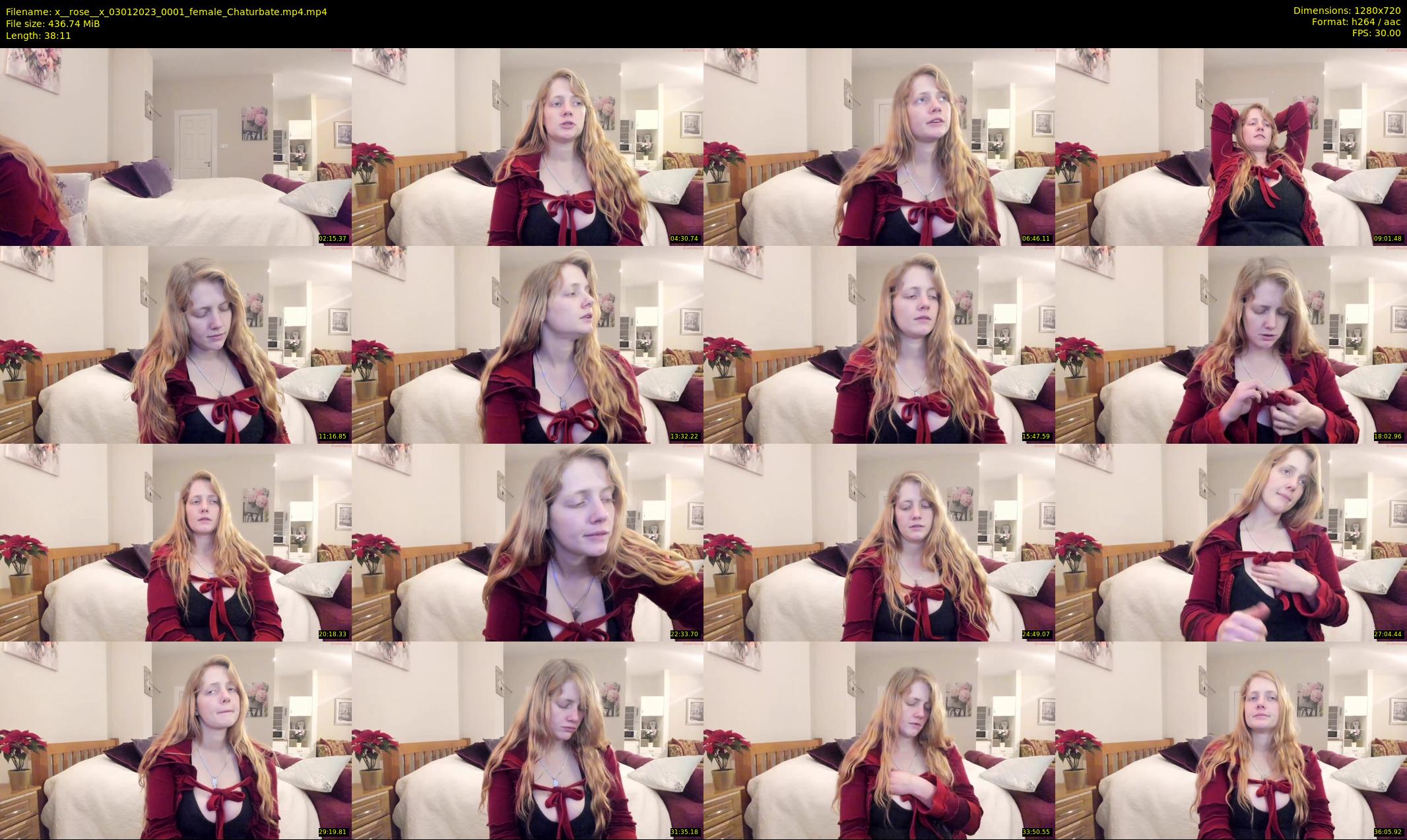 x__rose__x — 39 minute Chaturbate female cam show recording, 720p, Jan 3, 2023