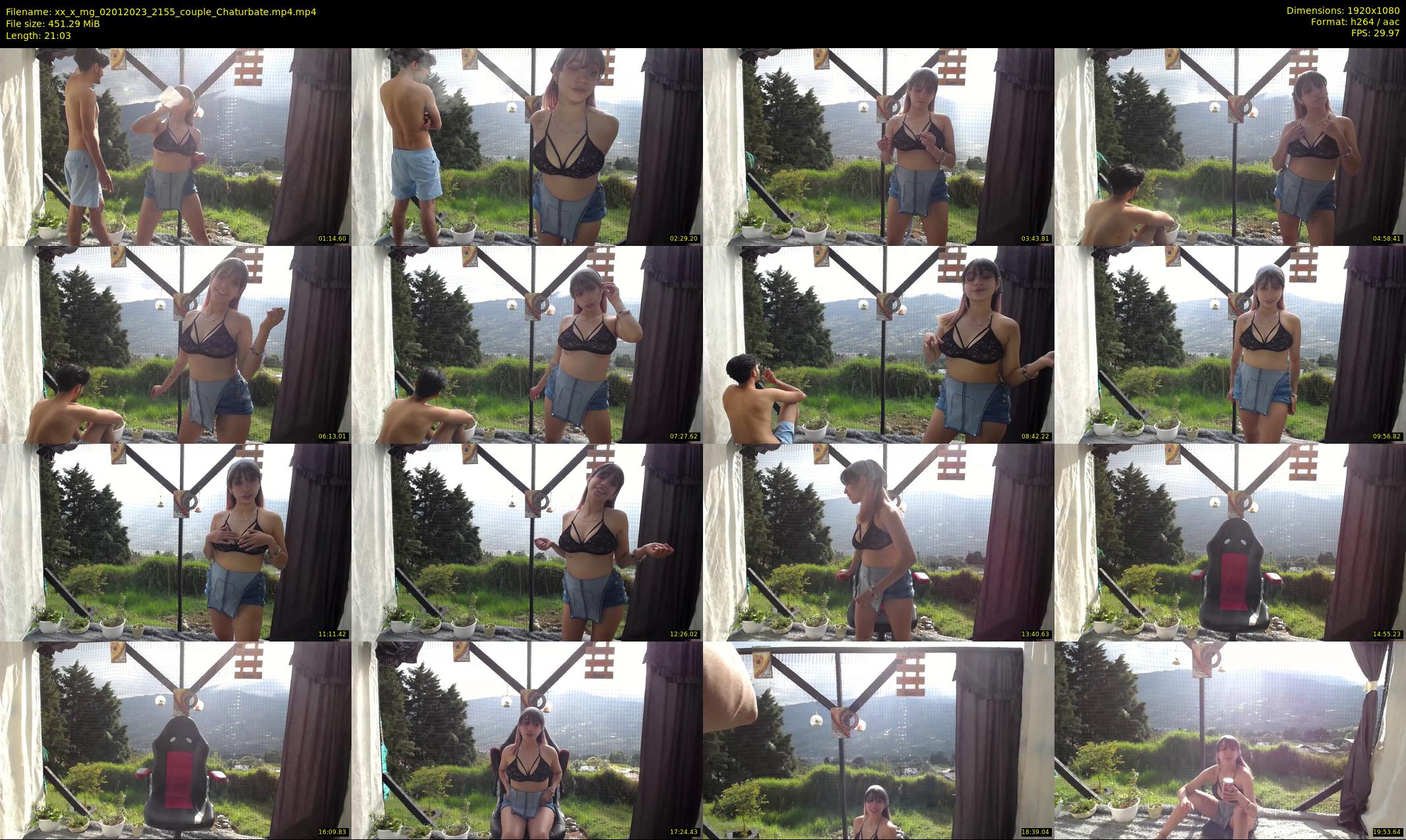 xx_x_mg — 22 minute Chaturbate couple cam show recording, 1080p, Jan 2, 2023