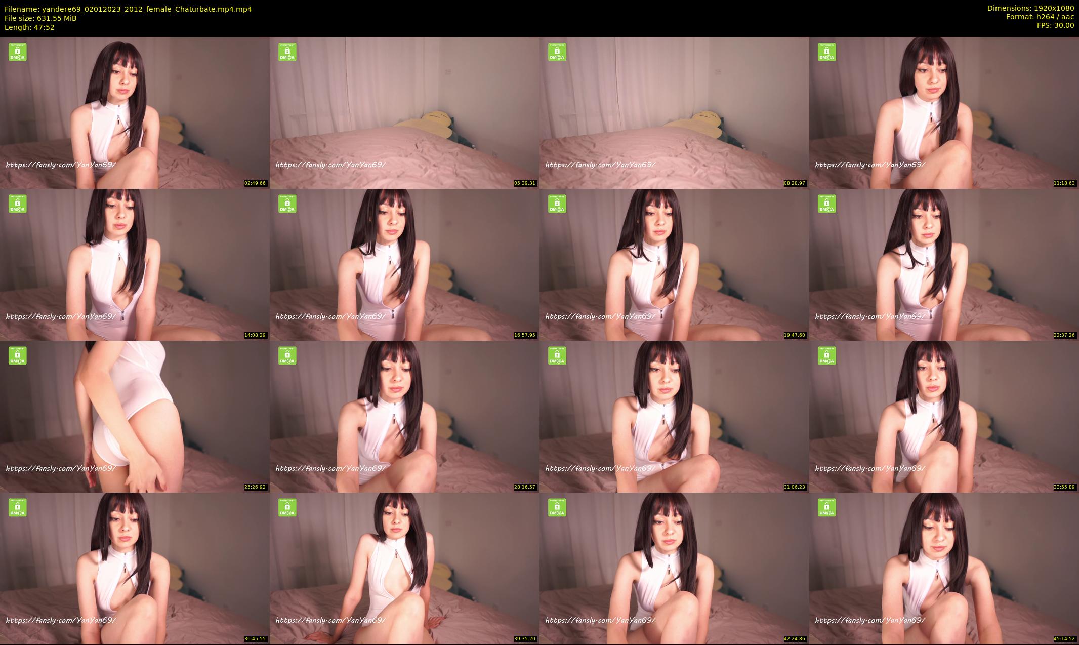 yandere69 — 48 minute Chaturbate female cam show recording, 1080p, Jan 2, 2023