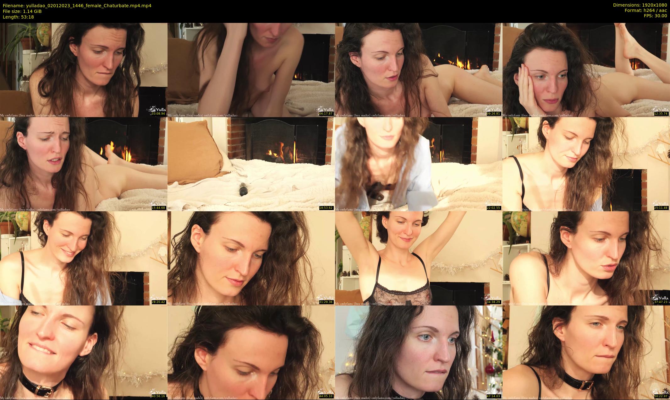 yulladao — 54 minute Chaturbate female cam show recording, 1080p, Jan 2, 2023
