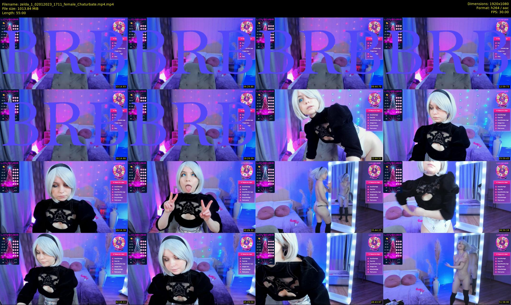 zelda_1 — 55 minute Chaturbate female cam show recording, 1080p, Jan 2, 2023