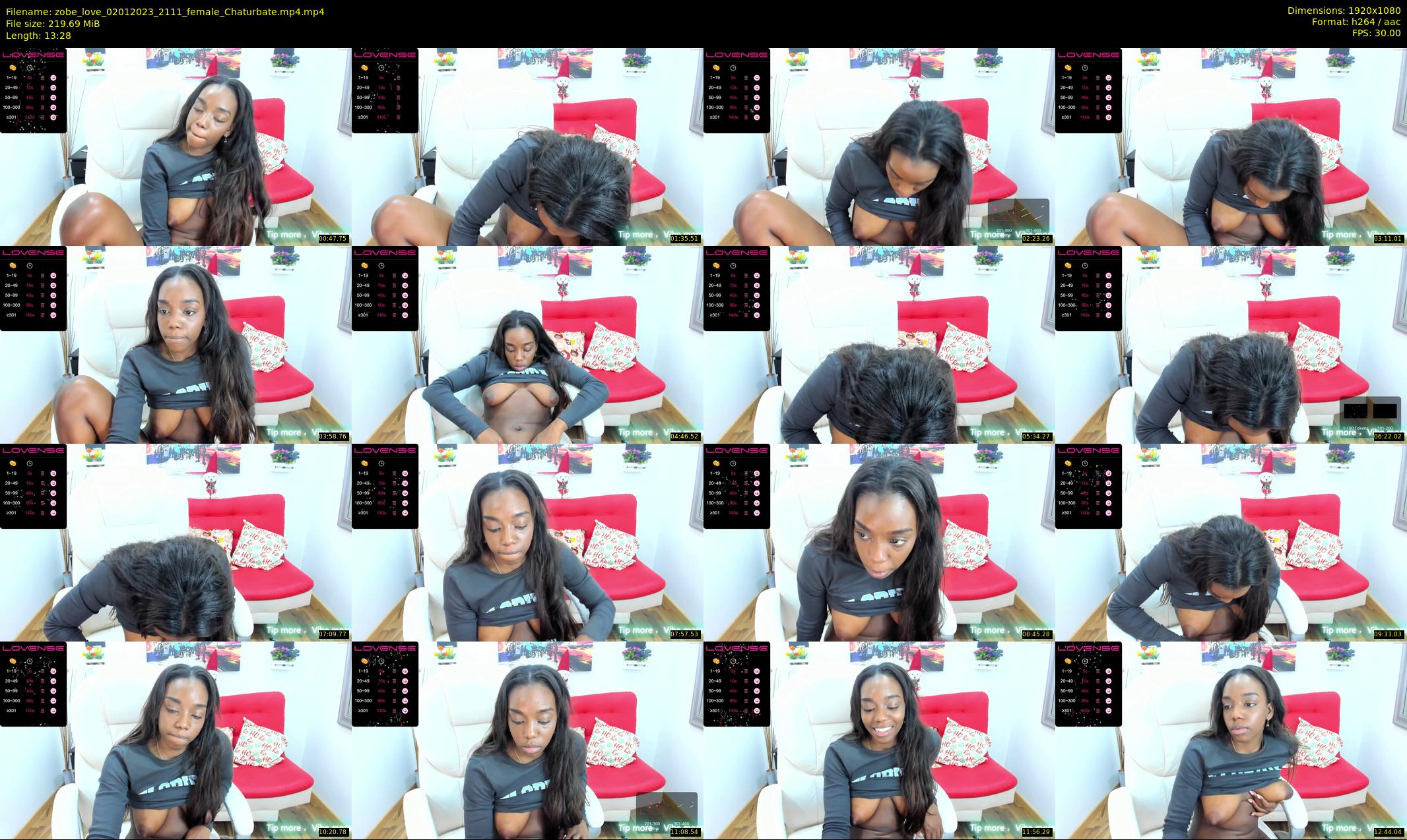 zobe_love — 14 minute Chaturbate female cam show recording, 1080p, Jan 2, 2023