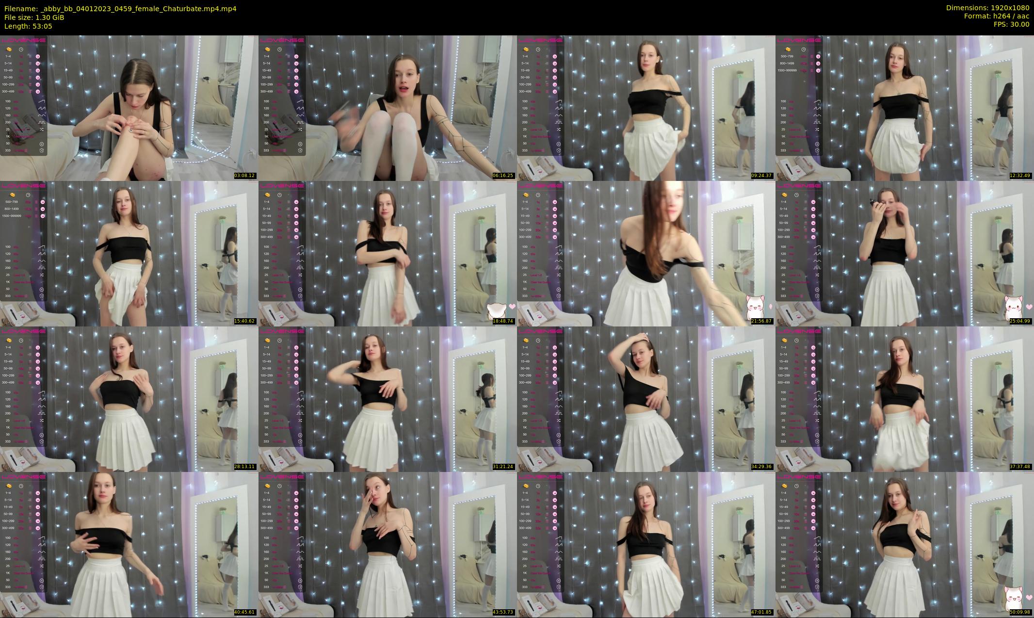_abby_bb — 54 minute Chaturbate female cam show recording, 1080p, Jan 4, 2023