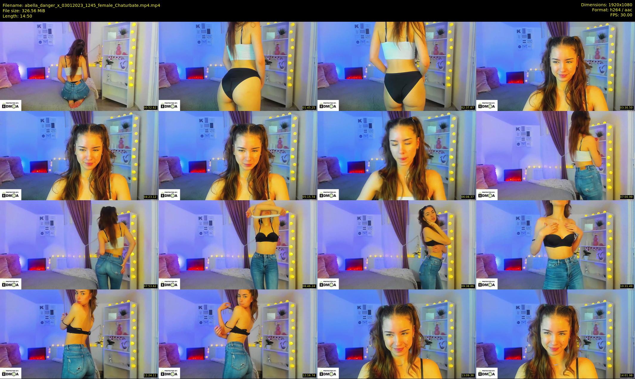 abella_danger_x — 15 minute Chaturbate female cam show recording, 1080p, Jan 3, 2023