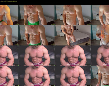 adam_muscle_ — 54 minute Chaturbate male cam show recording, 1080p, Jan 3, 2023